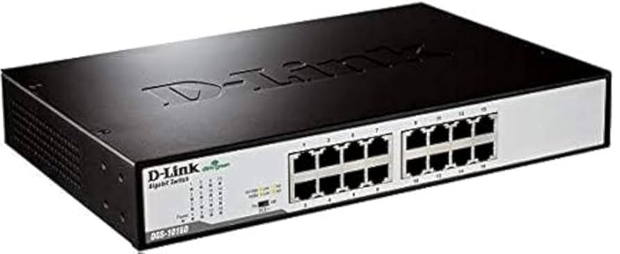 Amazon.com: D-Link DGS-1016D 16-port 10/100/1000Base-T